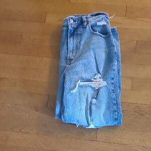 Abercrombie & Fitch Light Blue Straight Leg Jeans